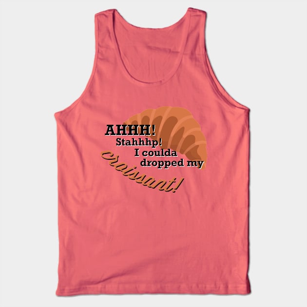 Croissant Tank Top by arlingjd